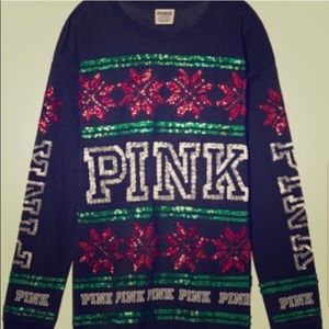 PINK CHRISTMAS SWEATER